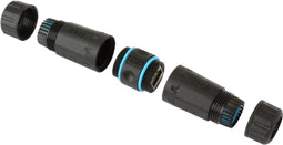 Techly IWP-MD C6-IP68T - Adapter RJ-45 Vrouwelijk - Zwart