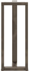 vidaXL - Bartafelpoten - 2 - st - T-vormig - 40x35x(100-101) - cm - staal - naturel