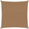 vidaXL - Zonnezeil - 160 - g/m² - 5x5 - m - HDPE - taupe