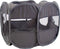 Lowander puppyren opvouwbaar - Hondenren 110x110x61 met pop-up systeem - Zwart