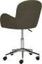 PRIDDY - Bureaustoel - Groen - Bouclé