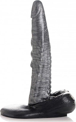 XR Brands De Gargoyle - Keiharde Siliconen Dildo silver