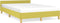 vidaXL - Bedframe - zonder - matras - 120x200 - cm - stof - groen