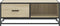 vidaXL - Salontafel - 90x57x35 - cm - bewerkt - hout - en - metaal - sonoma - eiken