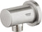 GROHE Rainshower - Aansluitbocht Rond - RVS - 6.40 cm (1 stuk)