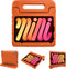 iMoshion Tablet Hoes Kinderen Geschikt voor iPad Mini 6 (2021) - iMoshion Kidsproof Backcover met handvat - Oranje