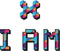 I AM THE WATCH - Horloge - 44mm - Grijs/blauw - IAM-KIT22