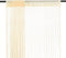 vidaXL - Dradengordijnen - 100x250 - cm - wijnrood - 2 - st