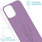 iMoshion Hoesje Geschikt voor iPhone 13 Hoesje Siliconen - iMoshion Design hoesje - Paars / Floral Purple