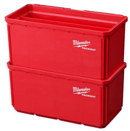 Milwaukee Accessoires PACKOUT 10x20 cm bakjes (2 stuks) - 4932480699 - 4932480699