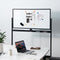 Coast Dubbele -zijdige magnetisch mobiel whiteboard mobiel rollend wit wandpaneel voor kantoorzwart