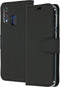 Accezz Samsung Galaxy A40 - Wallet Softcase Bookcase - 3 pashouders - Zwart