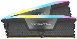Corsair Vengeance RGB - RAM DDR5 32 GB (16 GB x 2) 6000 MHz CL36 - Zwart