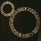 Anna's Collection - 36CMX5CM KRANS ZWART 800LED CLASSIC WARM - 5M A...