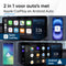 CarMe 2-in-1 Car Dongle - CarPlay Dongle - Android Auto Dongle - Draadloos - Zwart