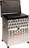 Albatros Aluminium Zitmand - Zitmand met Rugleuning - 3 zijladen - Grijs