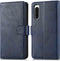 iMoshion Hoesje Geschikt voor Sony Xperia 10 V Hoesje Met Pasjeshouder - iMoshion Luxe Bookcase - Donkerblauw