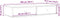 vidaXL - Wandschap - met - lades - 100x37,5x19cm - bewerkt - hout - artisanaal - eiken