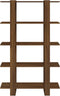 vidaXL - Boekenkast/kamerscherm - 100x30x160 - cm - bruin - eikenkleur