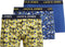 JACK&JONES JACTHYME - 3-pack heren onderbroek - Effen blauw en gebloemd - Maat L (3-pack)