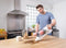 BLACK+DECKER BHFEA515J - Steelstofzuiger - 2-in-1 met FloorSense-technologie - Zwart