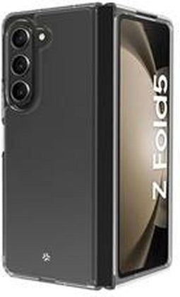 Celly Gelskin Siliconen hoesje - Geschikt voor Samsung Galaxy Z Fold5 - TPU Back cover - Transparant