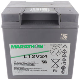 Sunshine Marathon L12V24 - Accu 12Volt 23.5Ah - Onderhoudsvrij - Langdurige energieopslag