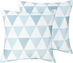 Beliani TRIFOS - Tuinkussen set van 2 - Multicolor - Kunststof