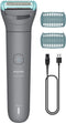Philips Series 3000 - Bodygroomer - Drievoudig scheersysteem - Grijs