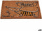 Deurmat Hond Natuurlijk Zwart Geel Kokosvezel (40 x 1,5 x 60 cm) (12 Stuks)