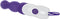 Waterproof anaalvibrator met ophanglus