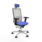 Horna Traslack Piqueras y Crespo 2D086G2 - Bureaustoel - Hoofdsteun en verstelbare hoogte - Licht Blauw