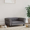 vidaXL - Hondenmand - 70x45x30 - cm - kunstleer - grijs