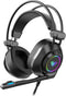 AULA S600 - USB RGB Gaming headset - 7.1 Surround Sound - Zwart