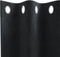 vidaXL - Blackout - Gordijnen - met - Oogjes - 2 - stuks - Zwart - Velours