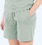 Reece Studio Sweat Shorts - Dames - High Waist - Licht Groen - Maat S