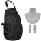 Hoppediz Fc-ant - Fleecehoes 3-in-1 - Universele draaghoes met regenhoes - Grijs