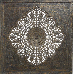 PTMD selma natuurlijk hout gegraveerd wandpaneel