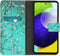 iMoshion Hoesje Geschikt voor Samsung Galaxy A53 Hoesje Met Pasjeshouder - iMoshion Design Softcase Bookcase - Blauw / Blossom