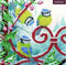 Diamondpainting Crystal Art Kaart frosted feathers 18x18cm