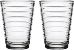 Iittala Aino Aalto - Tumbler Glazen Set - Waterglas - Vaatwasserbestendig - Transparant - 33 cl - 2 Stuks