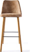 Riviera Maison Vegas Bar Stool Pellini Camel - Pellini, Essenhout - Camel - 57.0x48.0x108.0 cm