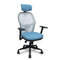 Bureaustoel Jorquera Piqueras y Crespo NRN65CR Licht Blauw