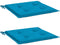 vidaXL - Tuinstoelkussens - 2 - st - 40x40x3 - cm - oxford - stof - blauw