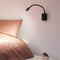 Atmooz - Wandlamp Medoc - Geintegreerde led - Woonkamer / Slaapkamer / Eetkamer - Zwart metaal - Hoogte : 50cm