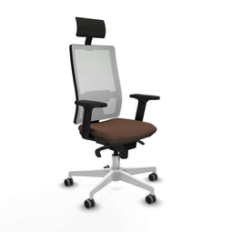Bureaustoel Piqueras y Crespo 2D026G1 Donkerbruin