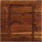 vidaXL - Tafelblad - vierkant - 80x80x3,8 - cm - massief - gerecycled - hout