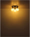 MAXY Plafondlamp - Ø24CM - E27 1-Lichts - Zwart