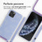 iMoshion Hoesje Geschikt voor iPhone 11 Pro Hoesje Met Koord - iMoshion Siliconen design hoesje met koord - Meerkleurig / Butterfly