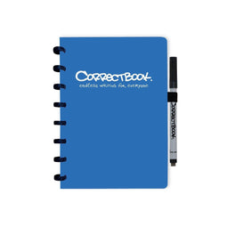 Correctbook Original Earthy Blue A5 blanco - Uitwisbaar / Whiteboard Notitieboek